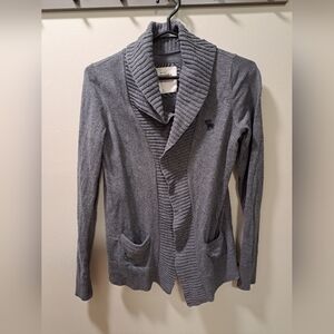 Abercrombie & Fitch Grey Cardigan Size S